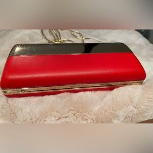 Red and Gold Clutch